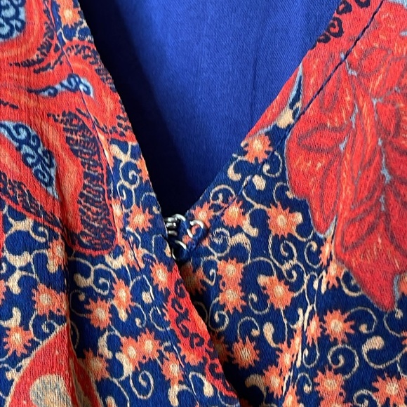 Free People Floral Teegan Mini Dress Size XS - Picture 6 of 7